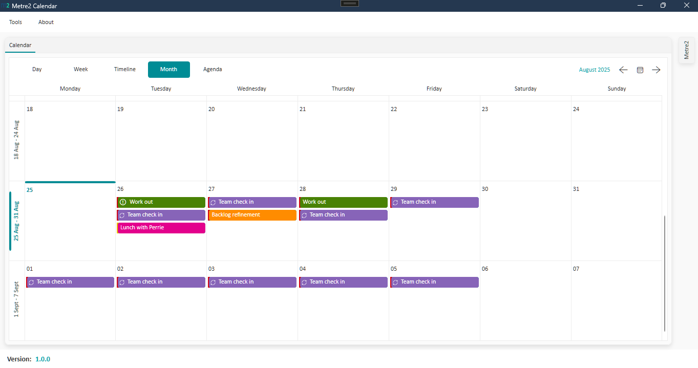 App screenshot