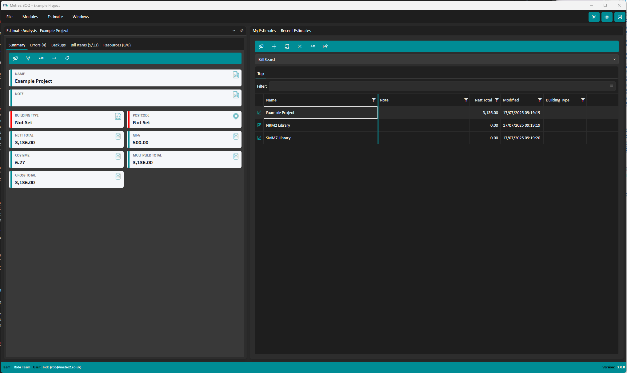 App screenshot