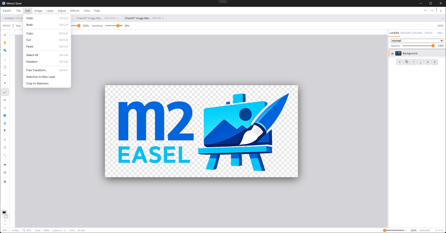 Editing across multiple layers