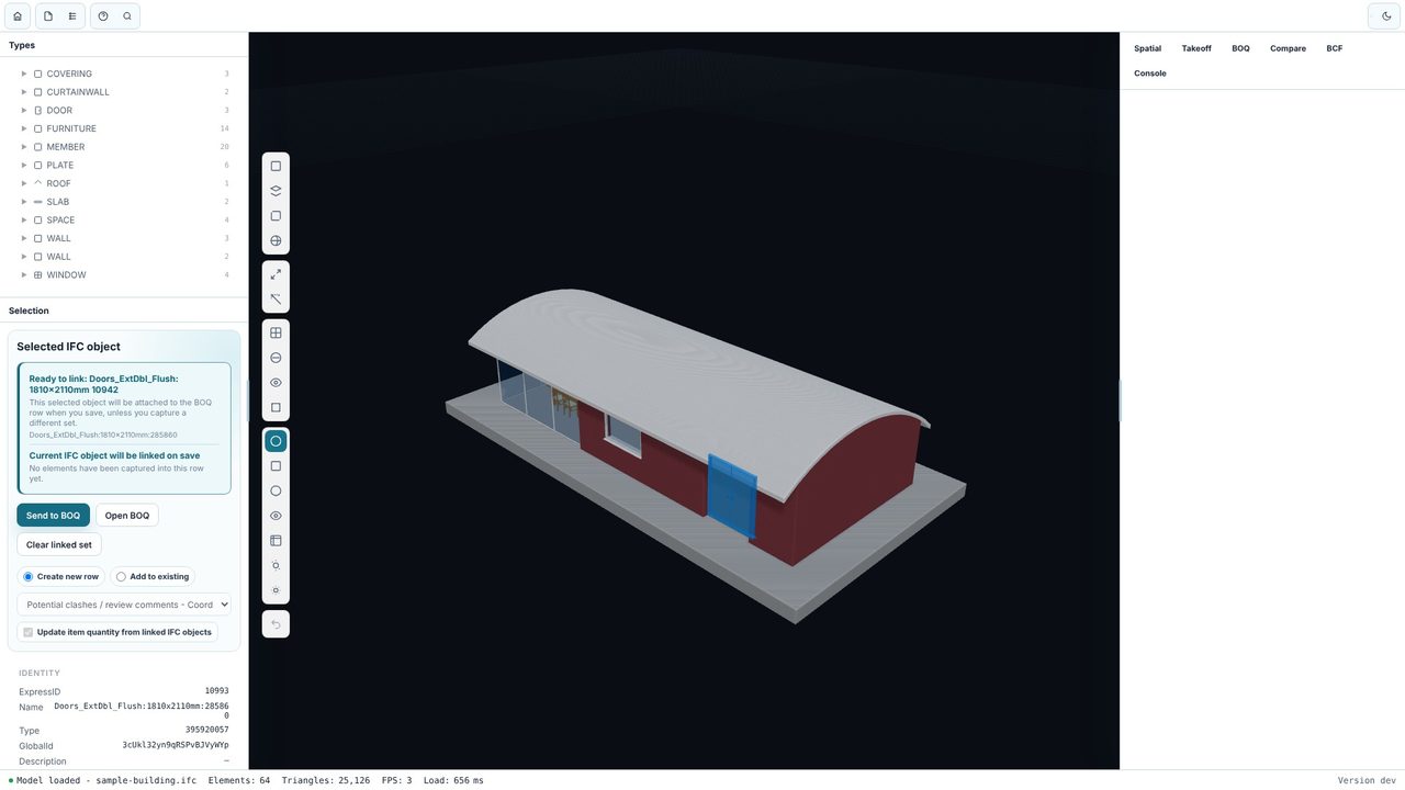 Click any element - BIM Explorer